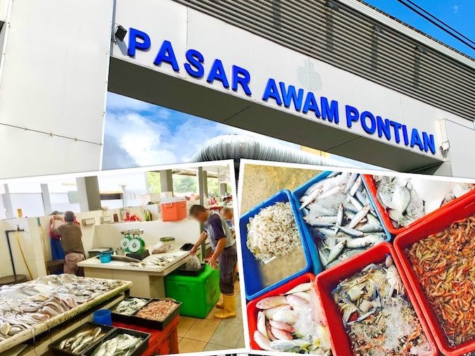 Pasar Ikan Segar Riverside Pontian Kechil